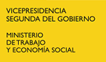 Logotip del Ministeri de Treball i Economia Social